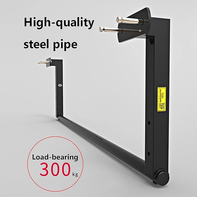 Home Beam Fitness Horizontal Bar, Wall-Mounted Pull-up Bar, Arm and Chest Muscle Strength Training Equipment, Safe Load-Bearing 300kg (119cm)