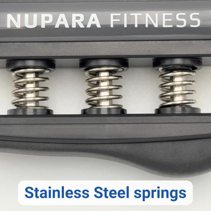 Grip Strength Trainer - Hand Strengthening Device, Forearm Strengthener, and Finger Trainer. Hand Gripper Strengthener and Guitar Finger Exerciser.