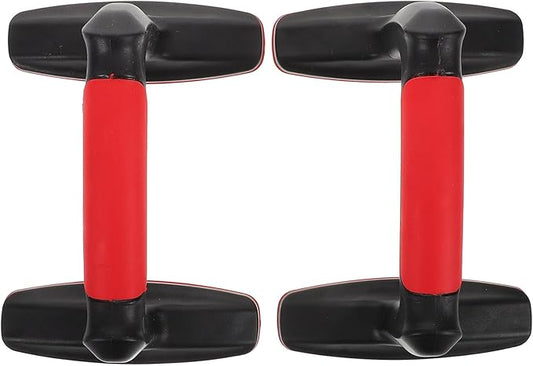 2pcs Push-up Support Bars Plastic Parallettes Push up Handles for Men and Women Home Workout Fitness Equipment Strength Training for Chest and Arm Exercise