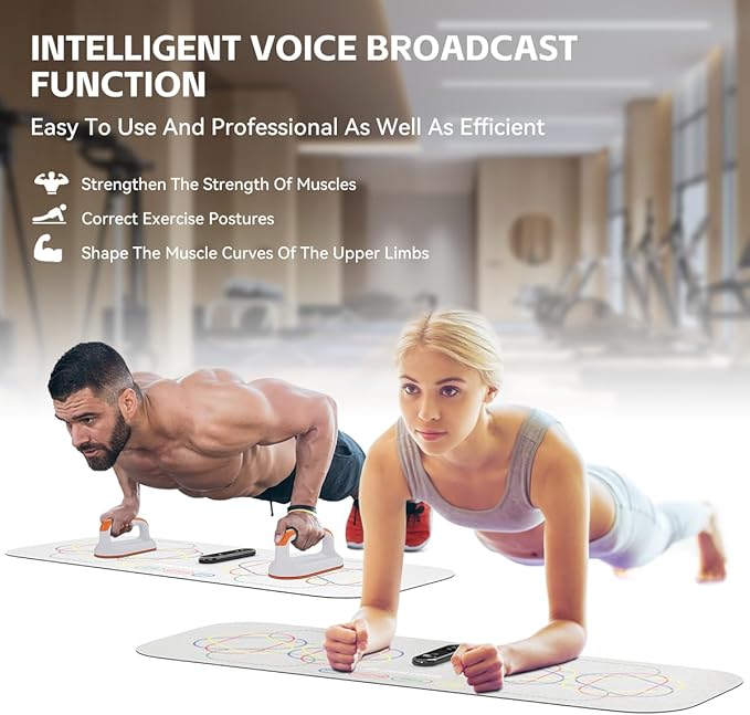 Perfect pushups for men, Perfect Push Up handles for floor with Smart Counter, Revolutionize Your Home Workout, Portable, Foldable & Professional - Ideal for Floor Exercises and Strength Training for Both Men and Women