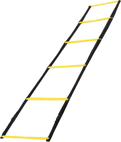 Hapivida Speed Ladder for Football Training, Footwork Exercise Equipment with Anti Slip Surface and Storage Bag for Agility Drills Sports Practice