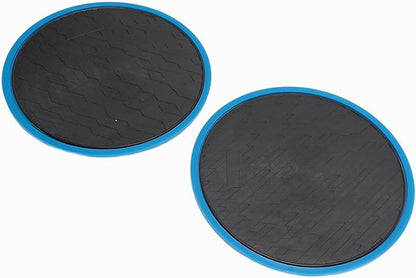 2pcs Core Sliders for Full Body Workout | Dual Sided Gliding Discs for Home/Gym/Travel | 7in Portable Exercise Equipment for Core Strength & Stability