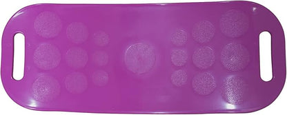 ABS Twisting Fitness Balance Board Simple Core Workout Yoga Training Abdominal Muscles Fitness (purple)