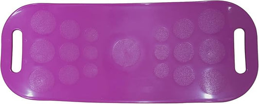 ABS Twisting Fitness Balance Board Simple Core Workout Yoga Training Abdominal Muscles Fitness (purple)