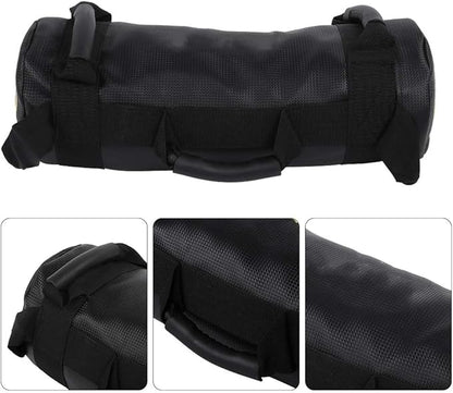 Weightlifting Training Sandbag Power Bag Fitness Workout High Intensity Exercises Durable PU Leather for Strength Training Home Gym Squats Dead Lifts Lunges Bicep Curls 10kg 20kg