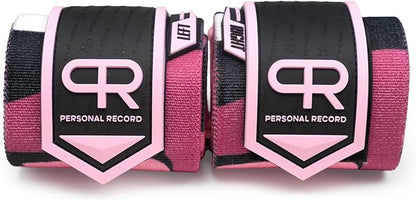 Heavy Duty Premium Wrist Wraps, More Elasticity, Reinforced Stitching, Extra Wide Strap, Strong Thumb Loop, Larry Wheels Weightlifting Wraps