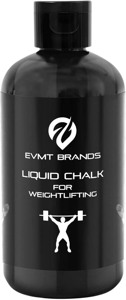 Liquid Chalk, Mess Free Gym Chalk for Weightlifting, Gymnastics, Rock Climbing, Dancing. Sweat Resistant and Long Lasting for Stronger Grip. Package May Vary.