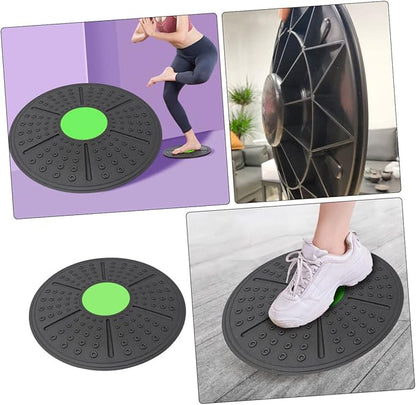 Balacoo Equilibrium Training Board Non-Slip Fitness Balance Tool for Core Stability Sturdy Plastic Wobble Board for Home Workouts and Rehabilitation Exercises
