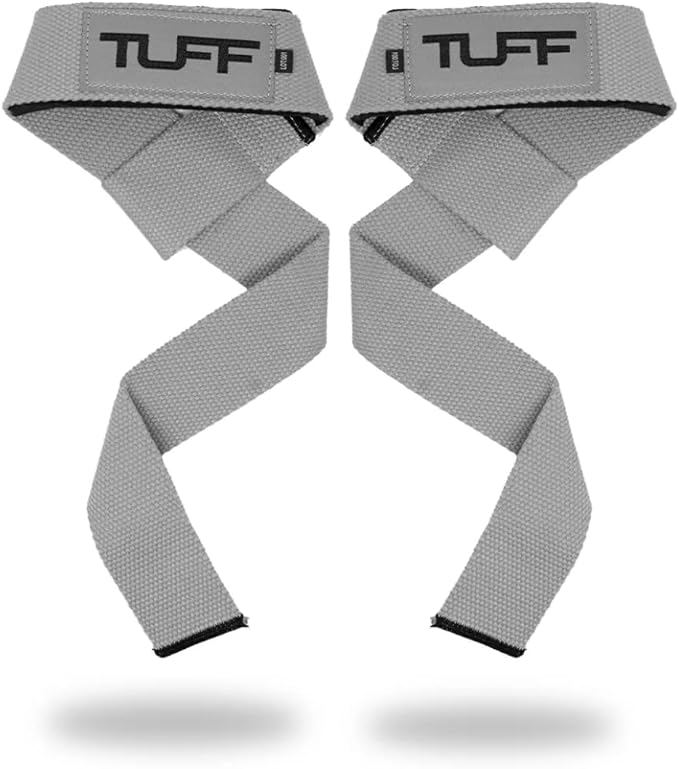 Tuff Lifting Straps - Wrist Straps for Weightlifting, Deadlifts, Powerlifting, and Strength Training - Ideal for Men and Women