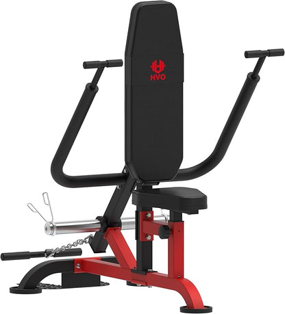 Seated Dip Machine Tricep Biceps: Plate Loaded Exercise for Home Gym Bicep Strength Training Equipment Cable Bar Chest Press