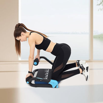 Ab Machine, Sit Up Exercise Equipment& Core Machine, 3-Speed Adjustable Ab Trainer Machines with 264 LBS Weight Capacity, ab Workout Resistance Machines