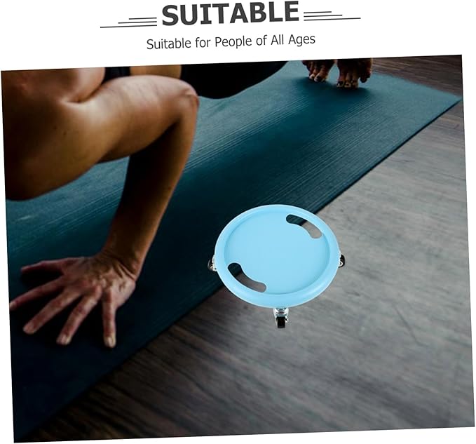 Mikinona Quiet Exercise Sliding Disc for Abdominal Training Low-Force Core Sliders for Home Workouts Compact Multi-Functional Exercise Equipment for Women Smooth Surfaces