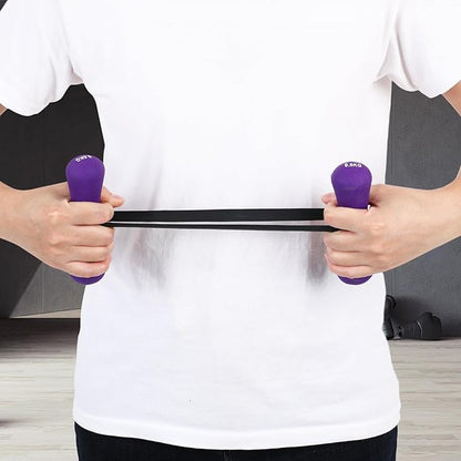 8pcs Heavy Duty Rubber Resistance Bands for Leg and Arm Workout, Fitness Training Kit for Men and Women, Portable Exercise Bands for Gym, Office, and Travel