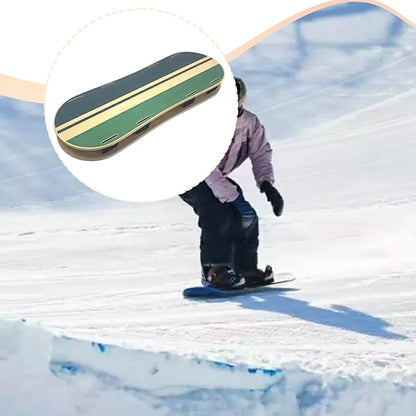 Indoor Snowboard Training Tool Practical Portable Balance Training Wooden Core