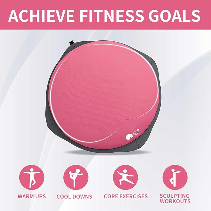 Half yoga ball, stable ball for fitness, core stability training for family fitness exercise, skid equipment for training， exercise equipment