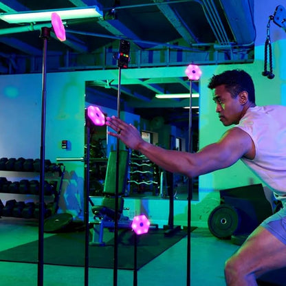 Sports Reaction Agility Lights Training Kit Improves Reaction Time & Agility for Athletes, Physical Therapists & Fitness Trainers Sports.
