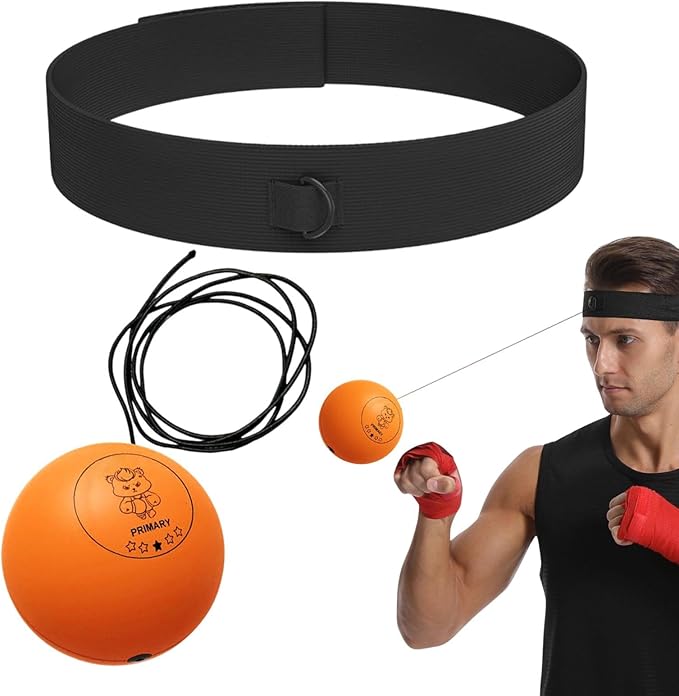 Boxing Reflex Ball Set, Boxing Head Ball for Punch Speed, Boxer Training Tool, Beginners Punching Reflex Ball for Punch Speed