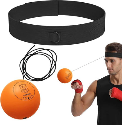 Boxing Reflex Ball Set, Boxing Head Ball for Punch Speed, Boxer Training Tool, Beginners Punching Reflex Ball for Punch Speed