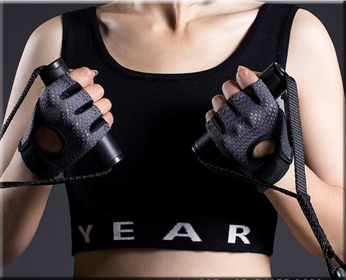 Gym Gloves Workout Gloves Women Men, Anti-Slip Breathable Gym Essentials Women for Weightlifting Cycling Training, Guantes para Gym Mujer