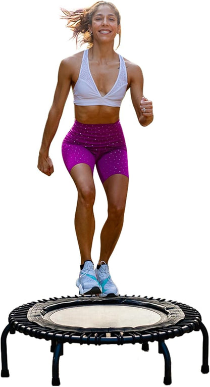 JumpSport 39" ESSENTIAL Fitness Trampoline | Model 220, 230, 250 | Exercise Trampoline | 30 Low-Impact Bungees