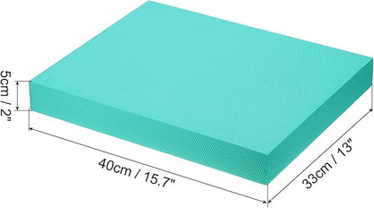 PATIKIL Balance Pad, Non-Slip TPE Foam Pad Cushion Exercise Yoga Mat Knee Pad for Fitness Stability Core Training Stretching