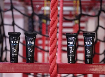 TruChalk Premium Liquid Chalk 100ml Bottle, All Grip No Slip No-Mess Chalk for Obstacles, Gymnastics, Rock Climbing, Crossfit, and Weightlifting. Sweat Resistant and Long Lasting Grip Strength.