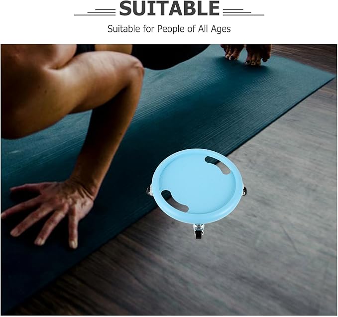 Toyvian Abdominal Fitness Disc Non-slip Workout Slider for Women Quiet PU Material Sliding Disc for Core Training and Home Exercise Compact Design for Spaces
