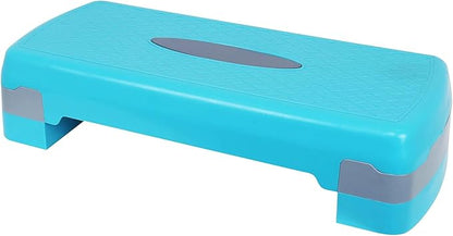 Fitvids Adjustable Workout Aerobic Stepper Step Platform Trainer, 27-Inch, Multiple Colors