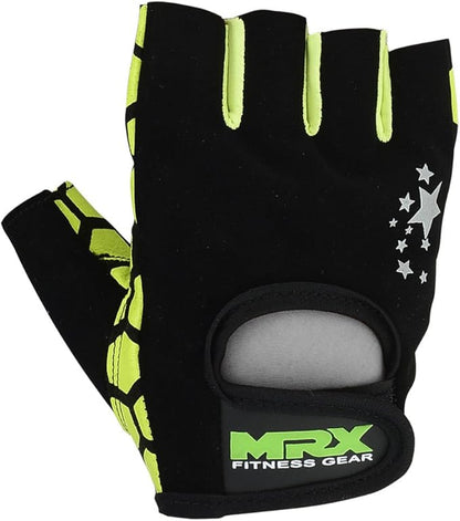 MRX Ladies Weight Lifting Gloves Women Fitness Training Exercise Glove Anti Slip Padded Shock-Absorbing Extra Grip Crossfit Multi Colors