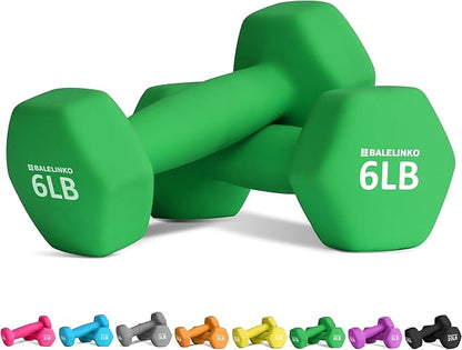 Balelinko Home Gym Equipment Workouts Strength Training Weight Loss Pilates Weights Yoga Sets Weights for Women, Men, Seniors and Youth