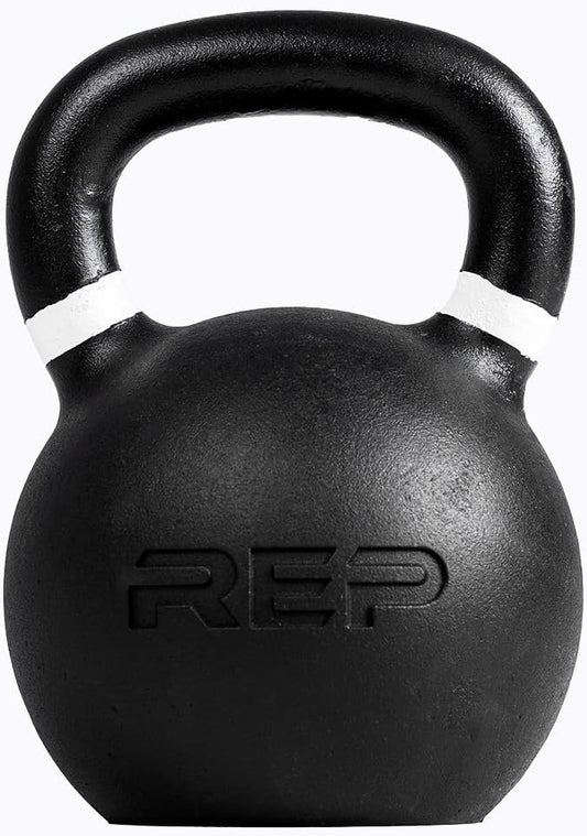 REP Fitness Kettlebell Set and Singles, 4kg to 24kg, 9lb to 53lb Weight Range, Cast Iron, Strength Exercise Training, Home Gym, Power Workout Equipment, Free Weights, Dumbbell Alternative