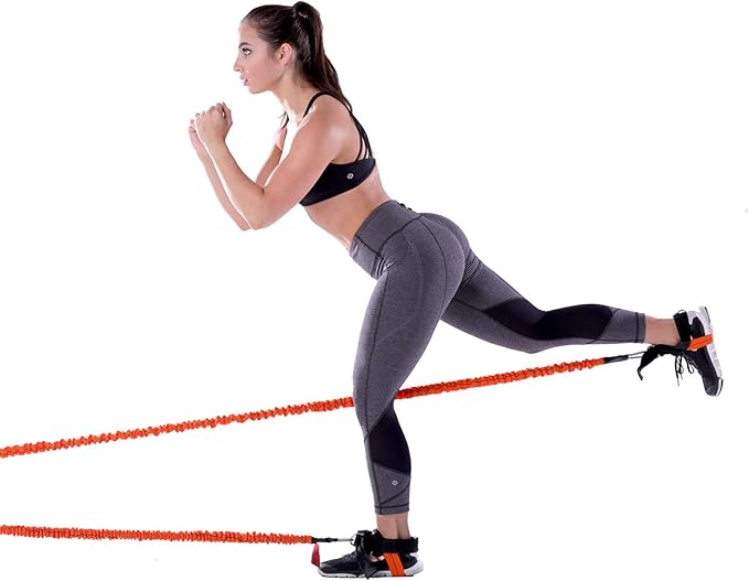 Stroops VITL Slastix Resistance Bands Set | All-in-One Full Body Workout System Bands, Handles, Foot Straps, Door Anchors, Agility Dots & Carry Bag for Home Fitness