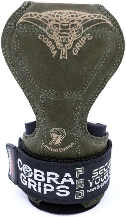 Cobra Grips PRO Weight Lifting Gloves Heavy Duty Straps Alternative with Power Lifting Hooks Padded Wrist Support for Deadlifts & Bodybuilding