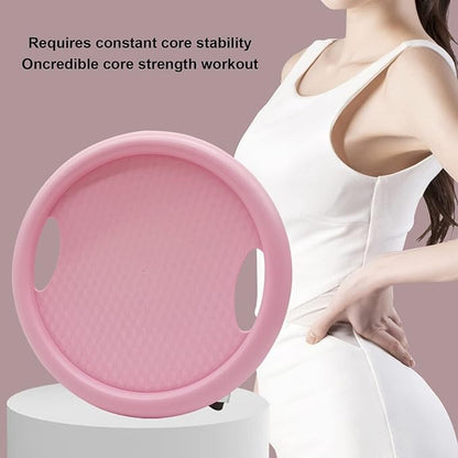 ZJchao Abs Roller, Ab Workout Equipment, Fitness Trainer Disc 4 Rollers Quiet Smoothing Abdominal Workout Slider Disc Core Strength Whether at Home or Gym