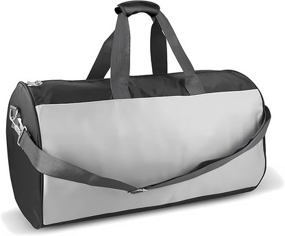 C&F BOGMOST Small Travel Duffel Bag Foldable Waterproof Gym Bags for Gym Beach Swim Bag Men Women Duffle Bags Lightweight Oxford Cloth Sports Bags-Grey