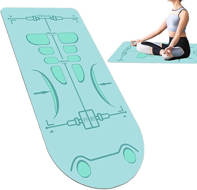 Exercise Equipment Mat - Extra Long Yoga Mat Non-Slip 5.25x2.3ft | Men And Women Exercising Mat, Sound Insulation Knee Joint Protector Pad For Ab Roller Wheel And Workout Accessories
