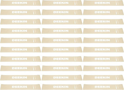DEEKIN 30 Pcs Resistance Bands Bulk Resistance Loop Elastic Exercise Bands Exercise Equipment for Women Men Home Pilates, Fitness, Gym, Yoga
