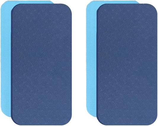 2 Pack Yoga Knee Pads Plank Elbow Pad Plank Board Elbow Cushion Cover Foam 8mm Non-Slip Balance Pad Ab Exercise Wheels Knee Pad for Balance Board Ab Roller Wheel Abdominal Wheel Exercise Workout