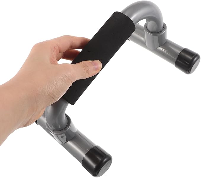 H-shaped Pushup Bars Pair for Home Gym Equipment, Non-slip Parallettes Bars for Chest Muscle Training and Strength Workout, Portable Fitness Pushup Stands for Men and Women