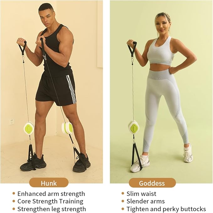 Multi Functional Fitness Equipment for Travel for Office and Business Trips Adjustable Resistance Fitness Pump 3 Speed, Home Comprehensive Training Equipment