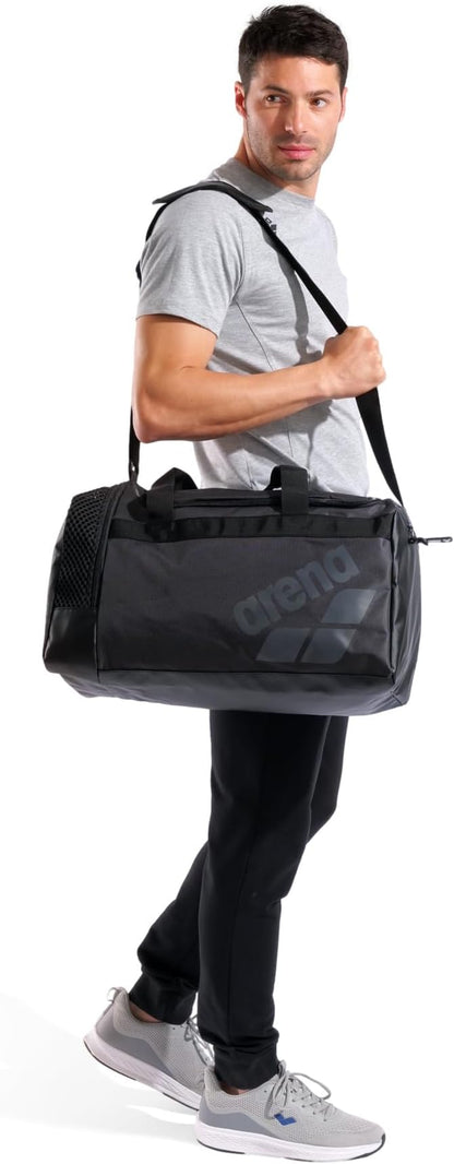 ARENA Unisex Arena All Set Duffle Bag Cabin Size Compact Team Luggage Travel Tote 40 Liters