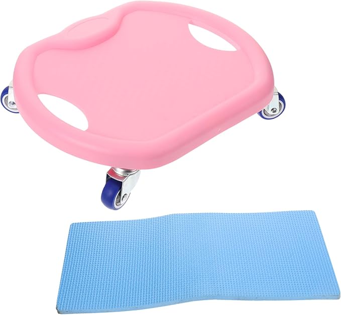 Happyyami Abdominal Sliding Disc with Roller Exercise Sliders for Home Workout Quiet Fitness Discs for Core Strength Compatible with Resistance Bands Easy to Clean and Use