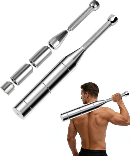 Adjustable Macebell, 6/8/13-in-1 Indian Club Weighted for Strength Training, Shoulder & Grip Workouts, Progressive Weight System