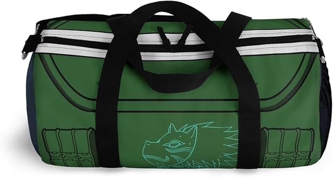 Anime Gym Bag for Women Men - Large Capacity Waterproof Workout Fitness Travel Sports Bags Fashion Street Camping ExpandaCLe Carry On Duffle Bag For Couple (Green Kashi) PTY
