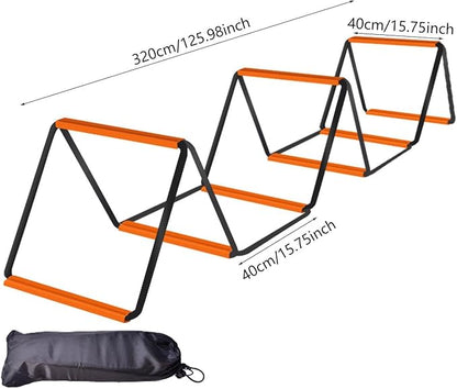 Agility Ladder, Agility Training Equipment, Balance Fitness Training, Football Footwork Ladder, Speed Ladder for Workout