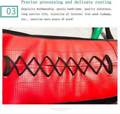 Bulgarian Bag, Weighted Training Power Sand Bag, Perfect for Weight Lifting Running Exercise Powerlifting and Functional Gym Workout