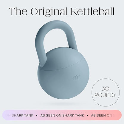 Bala Kettleball, Soft Kettlebell for Women - Kettlebells Strength & Core Training Equipment for Home Gym Workouts - Anti-Slip Grip Exercise Weights with Cushioned Impact-Resistant Base