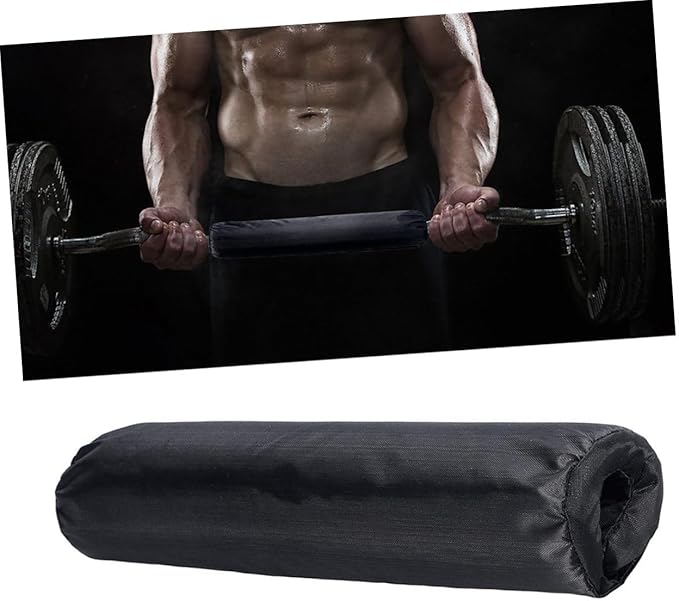 BESPORTBLE Sponge Barbell Pad for Weightlifting Adjustable Neck Protector Anti-Slip Squat Cushion Thick Foam Shoulder Support for Squats and Hip Thrusts for Gym Enthusiasts