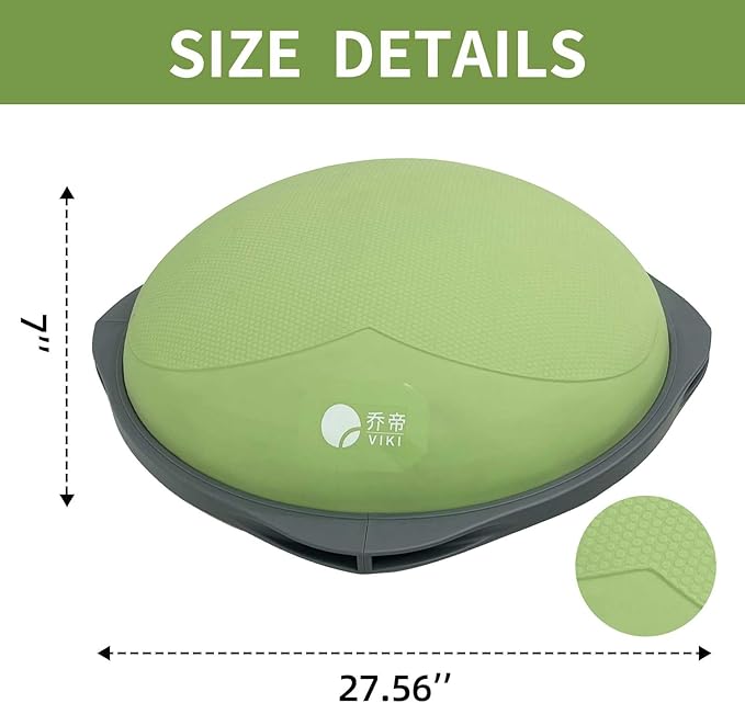 Half yoga ball, stable ball for fitness, core stability training for family fitness exercise, skid equipment for training， exercise equipment