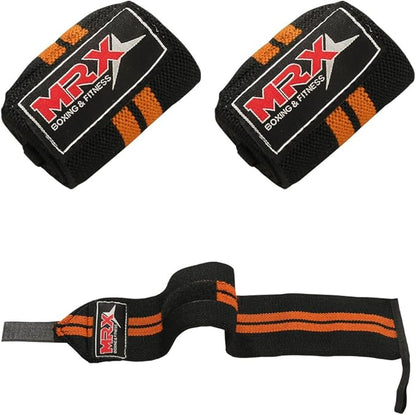 MRX Weight Lifting Gym Training Wrist Wraps for Wrist Support Bodybuilding Workout Wrap Men/Women